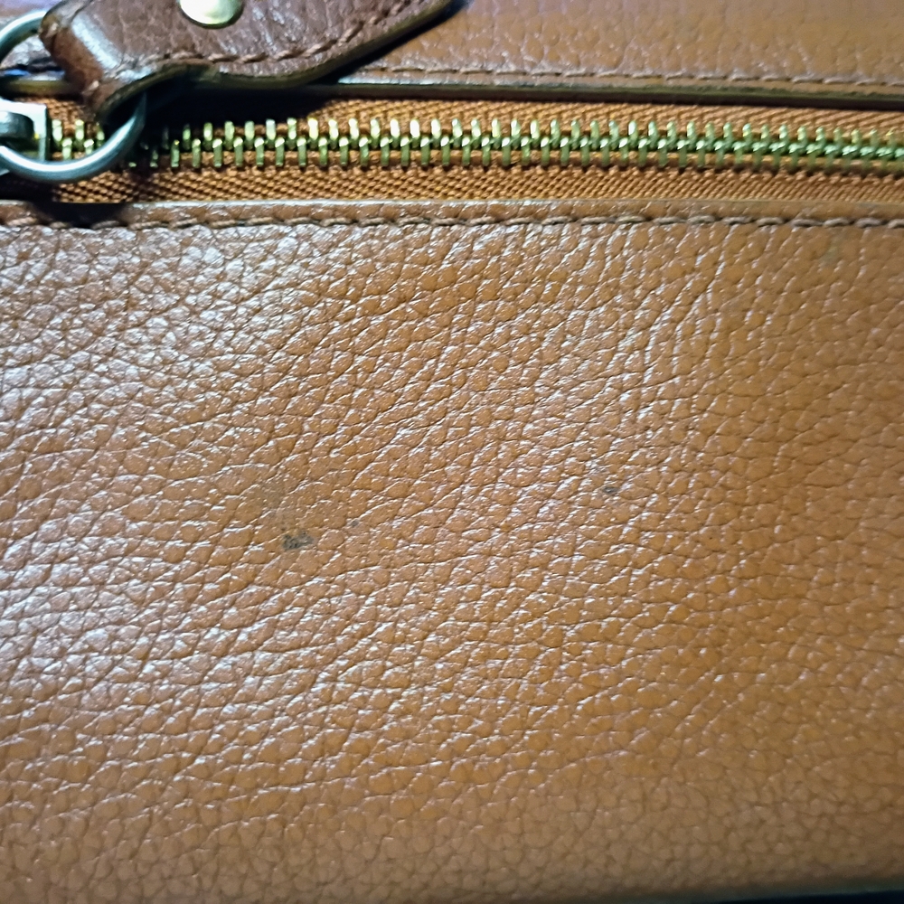 Chloé Brown Leather Zip Wallet - Picture 10 of 15